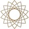 Ekena Millwork Eleanor Wood Fretwork Pierced Ceiling Medallion, Hickory, 22"OD x 8 1/2"ID x 3/8"T CMWP22X22X0375EAHI - alternate 5